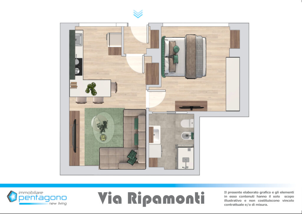 BILOCALE MILANO -ZONA RIPAMONTI